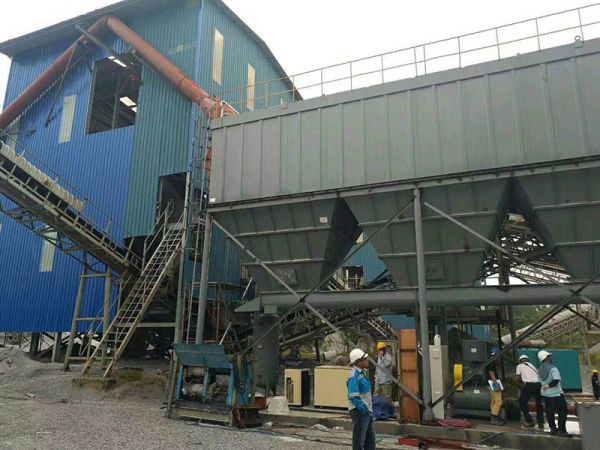 交口除尘设备安装现场