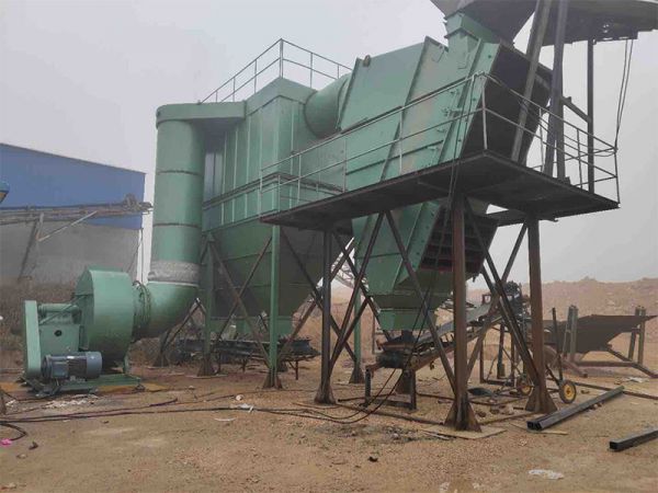 无动力砂石脱粉机